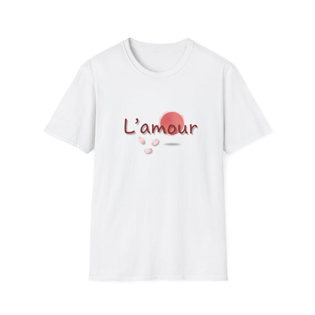 L'amour Heart Tee — Romantic French Love T-Shirt