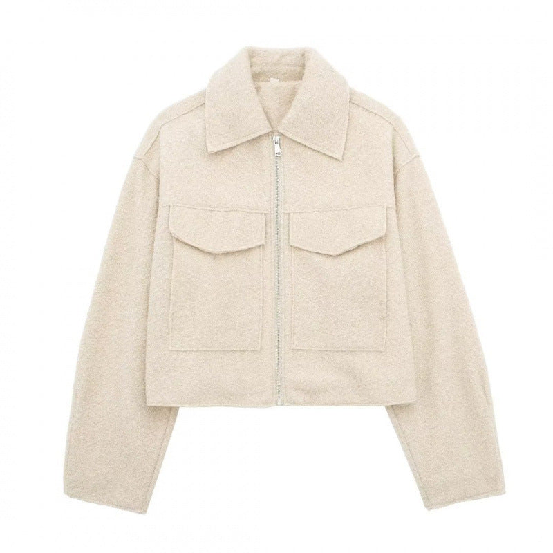 Short jacket coat