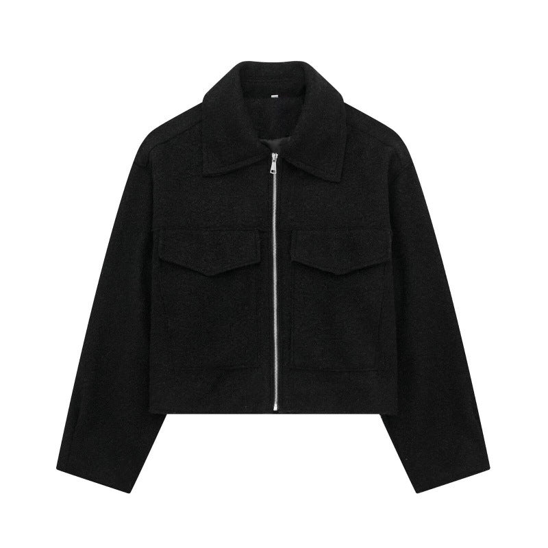 Short jacket coat