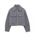 Short jacket coat