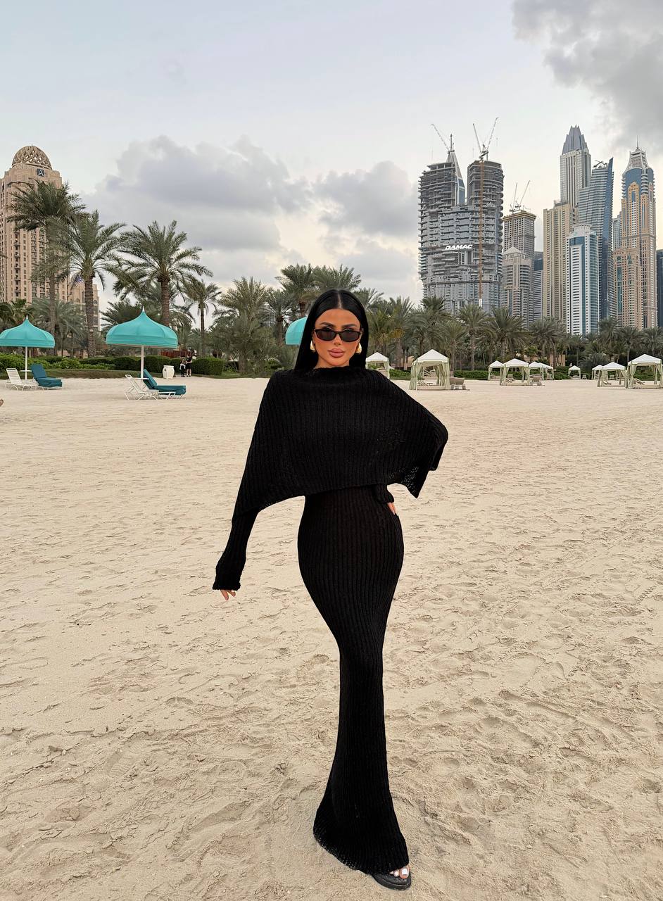 Cute Knit Maxi Dress