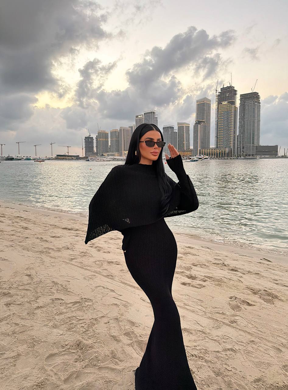 Cute Knit Maxi Dress