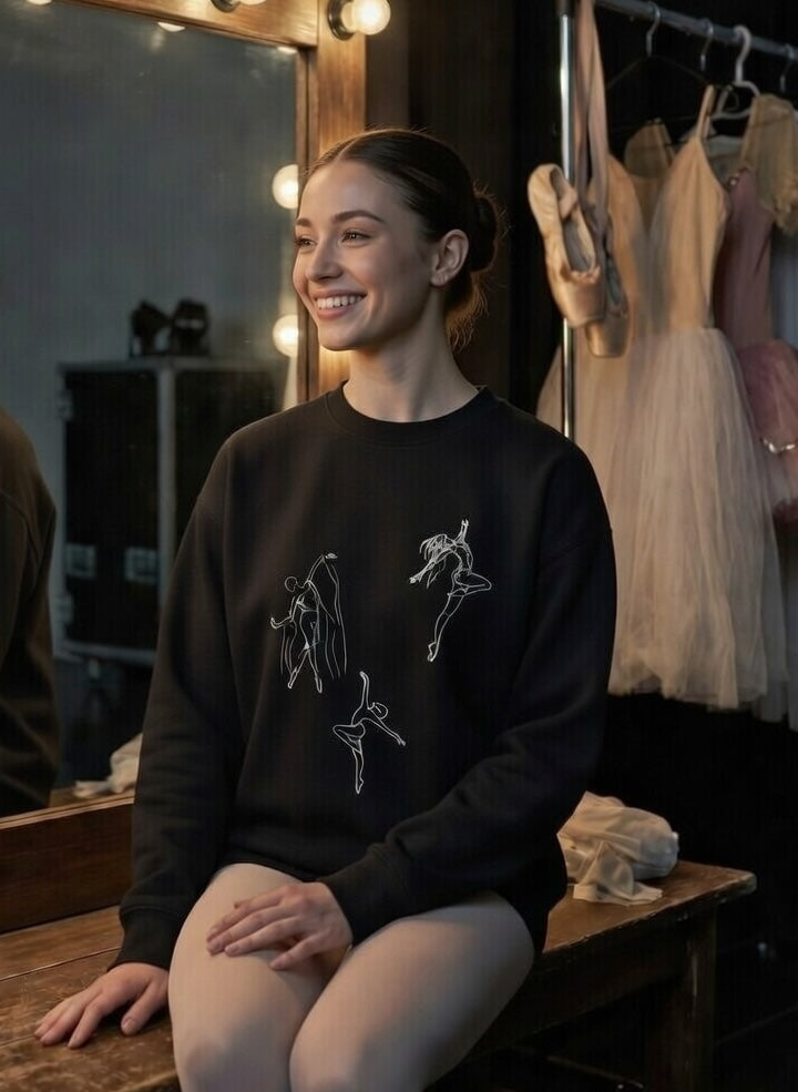 %100 Cotton Heavy sweatshirt in charcoal Black