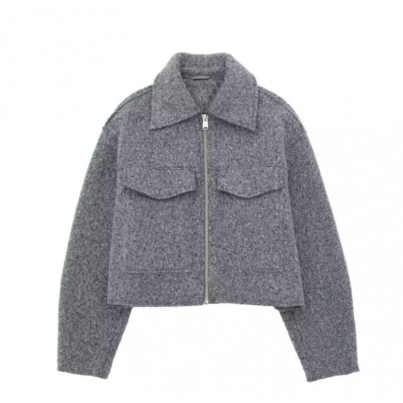 Short jacket coat