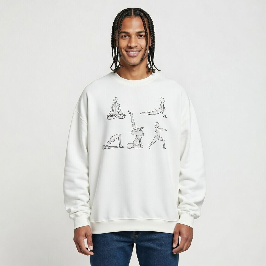 YOGA SWEATER UNISEX  HEAVY COTTON