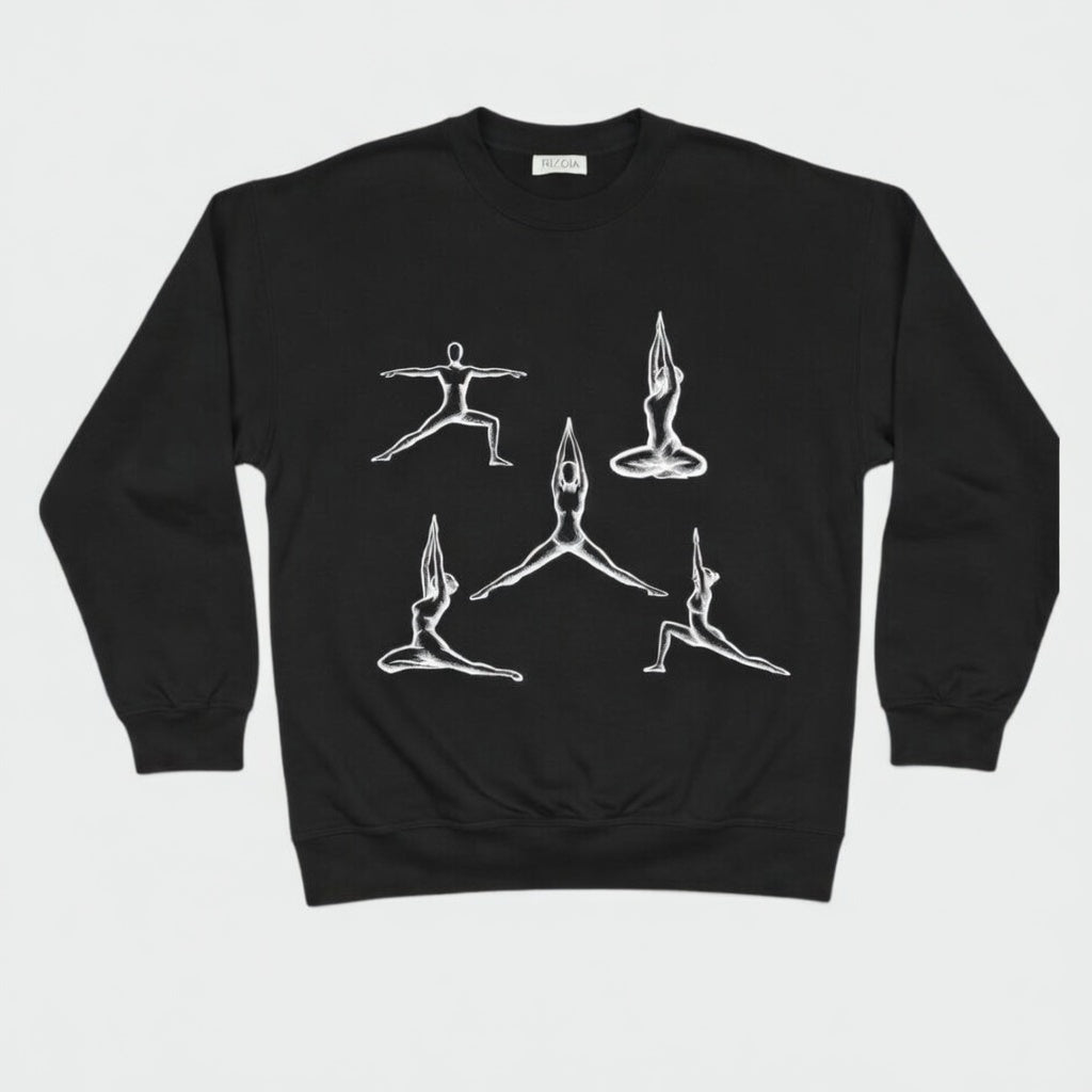 YOGA SWEATER UNISEX HEAVY COTTON