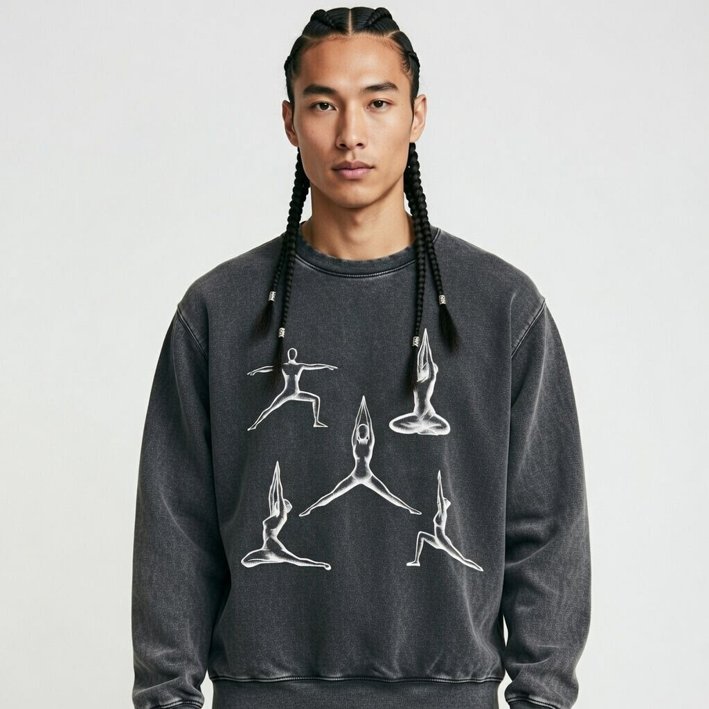 YOGA SWEATER UNISEX HEAVY COTTON