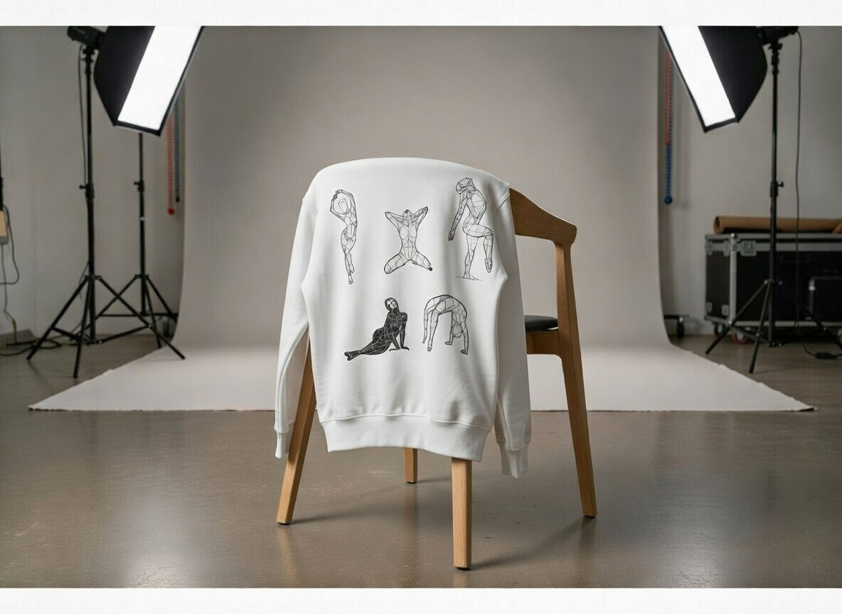 %100 Cotton UNISEX Heavy sweatshirt in Charcoal Black